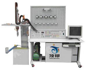 氣動PLC控制實驗裝置（帶機械手）