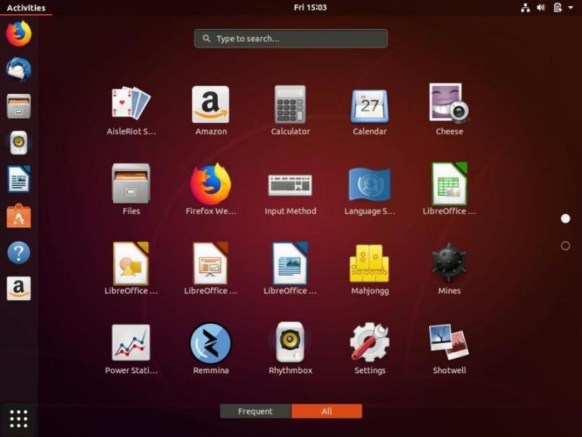 ubuntu18.04操作系統